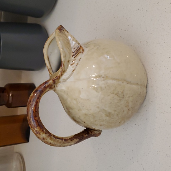Vintage Other - Vintage Studio Ceramic Pottery Leaf Pitcher